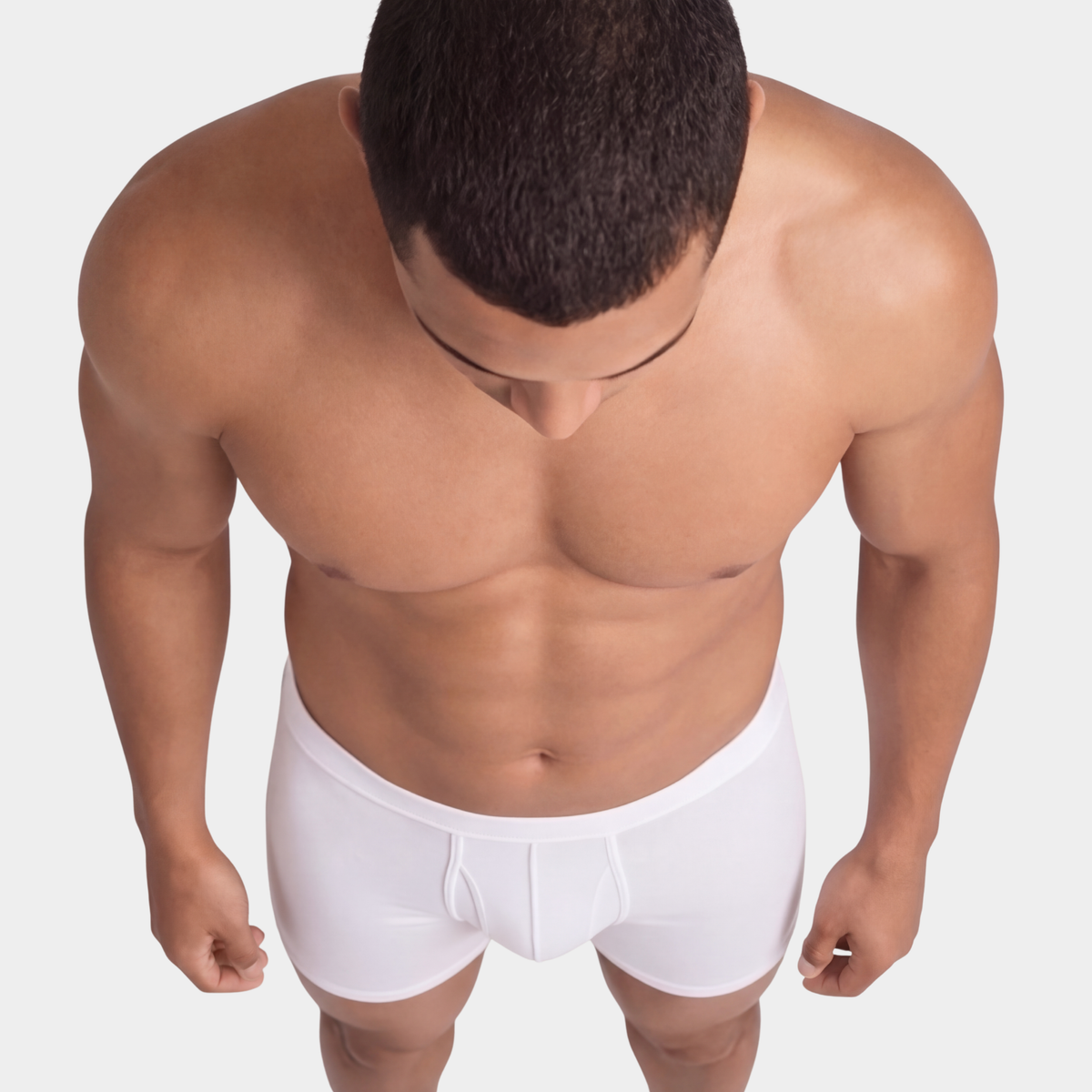 Breathable Bamboo White Boxers 3 Pack