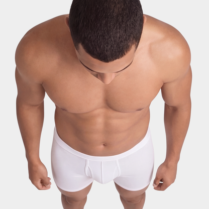 Breathable Bamboo White Boxers 3 Pack