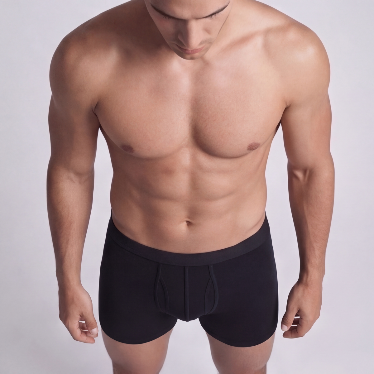 Breathable Bamboo Black Boxers 3 Pack
