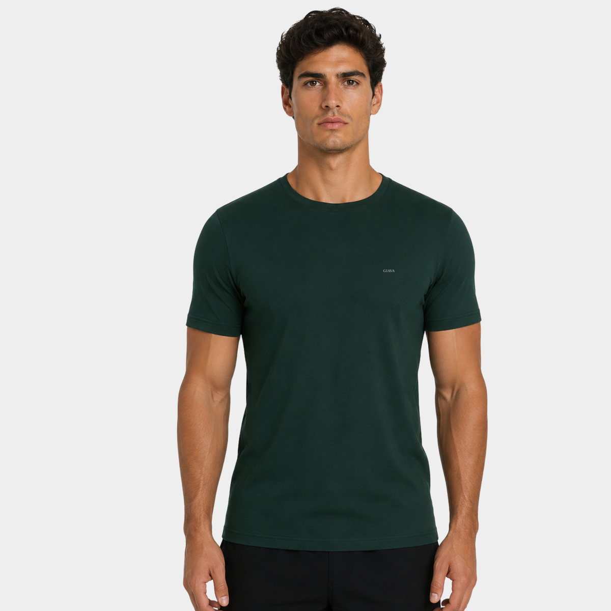 Classic Emerald Crew Neck T-shirt
