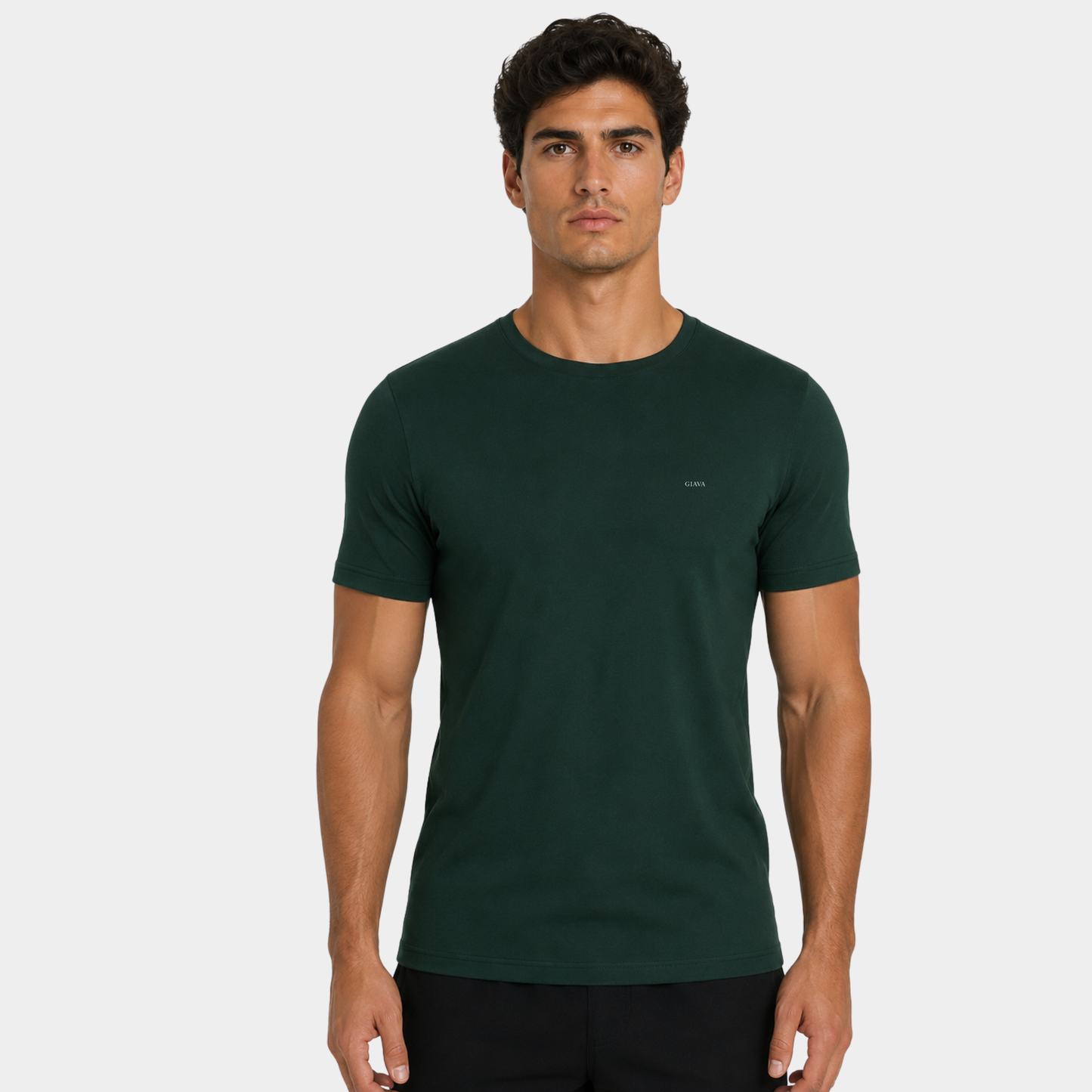 Classic Emerald Crew Neck T-shirt