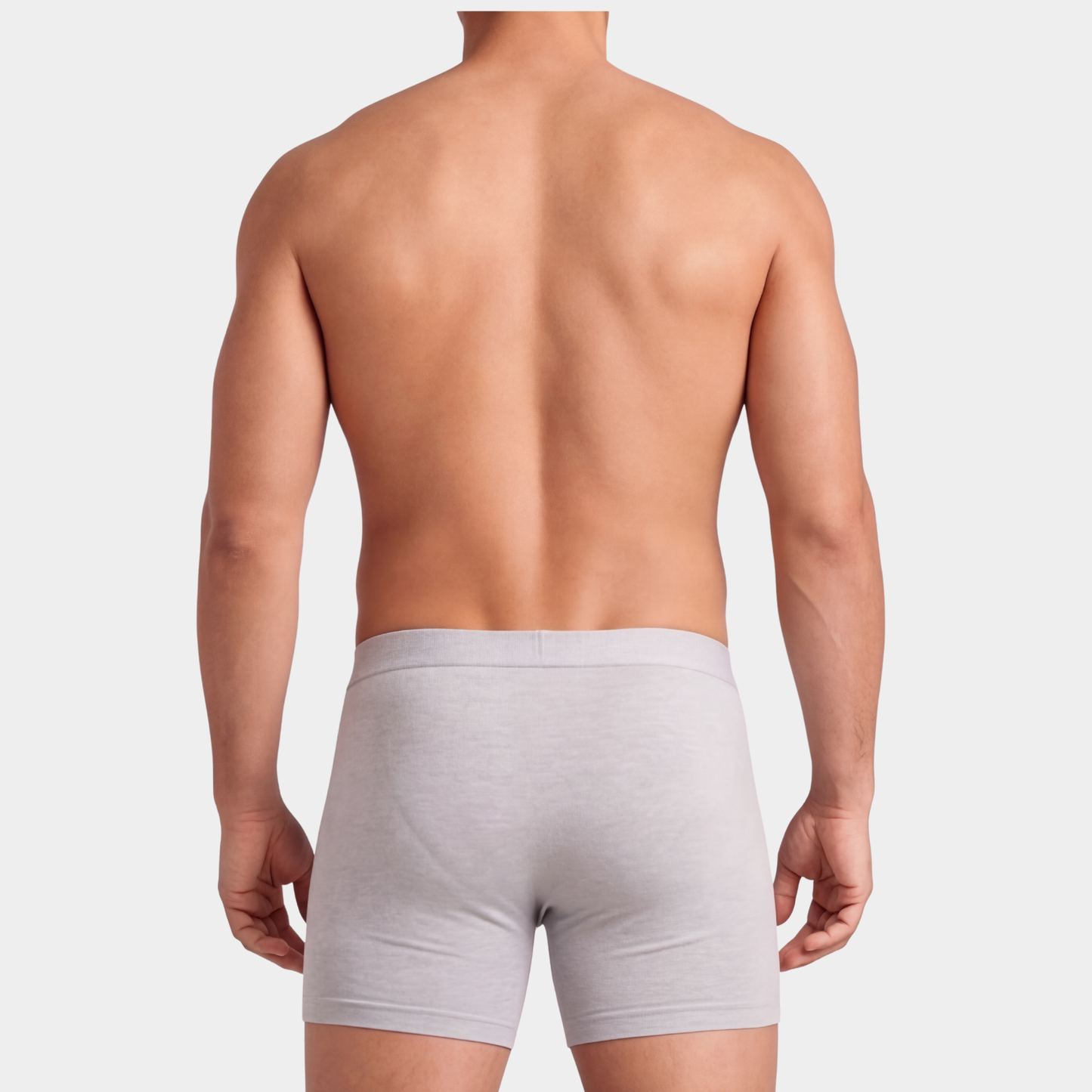 Breathable Bamboo Grey Boxers 3 Pack
