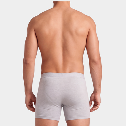 Breathable Bamboo Grey Boxers 3 Pack