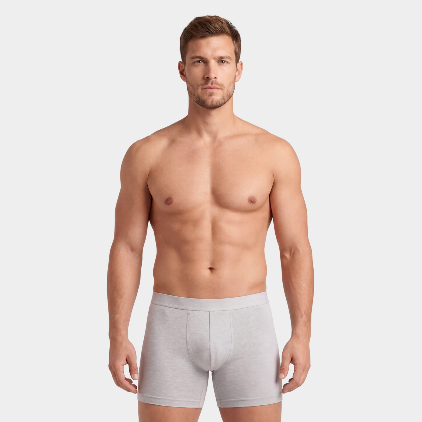 Breathable Bamboo Grey Boxers 3 Pack