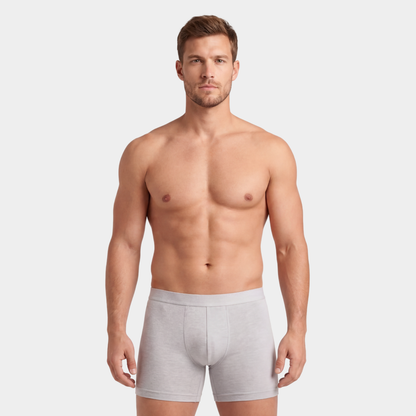 Breathable Bamboo Grey Boxers 3 Pack