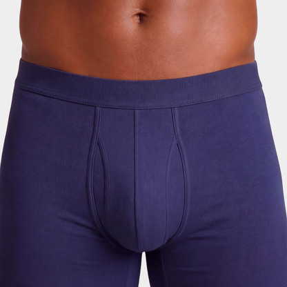 Breathable Bamboo Navy Boxers 3 Pack