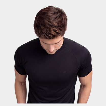 Classic Black Crew Neck T-shirt