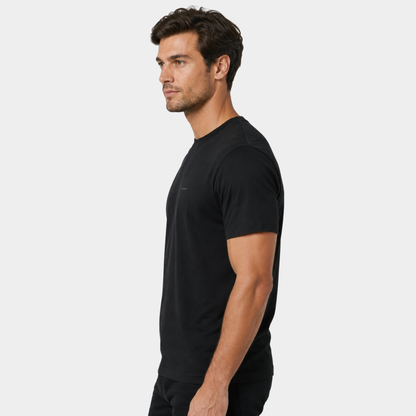 Classic Black Crew Neck T-shirt