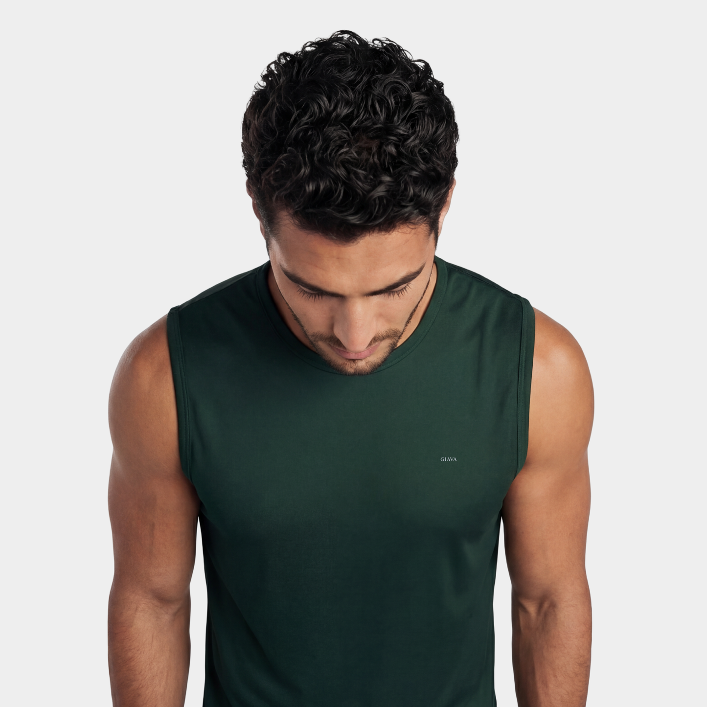 Emerald Sleeveless T-shirt