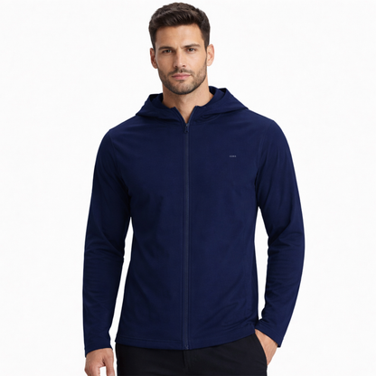Full Zip Navy Jacket