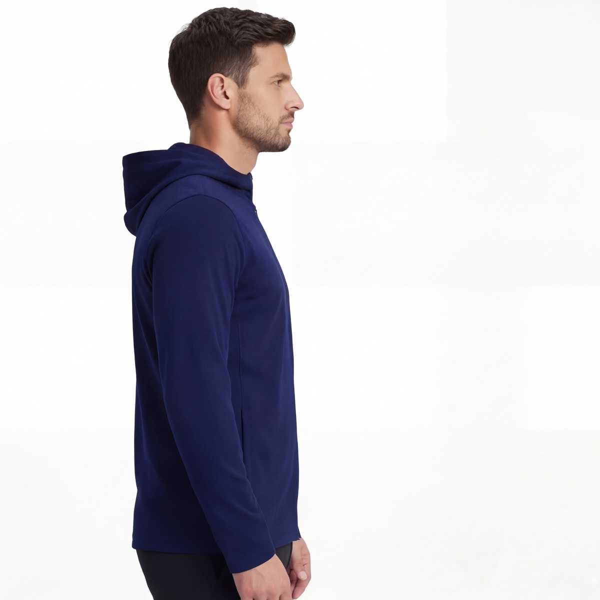 Full Zip Navy Jacket