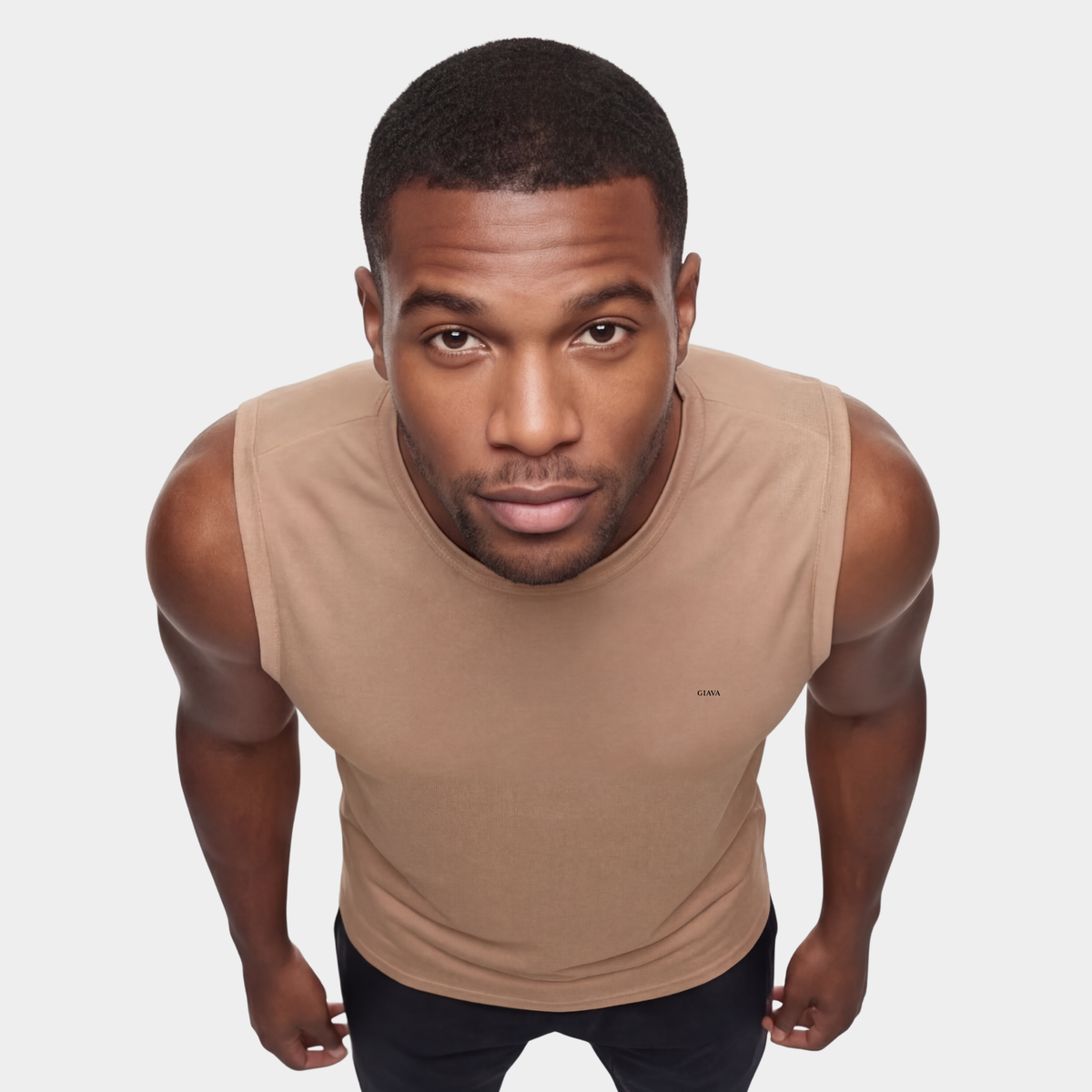 Sand Sleeveless T-shirt
