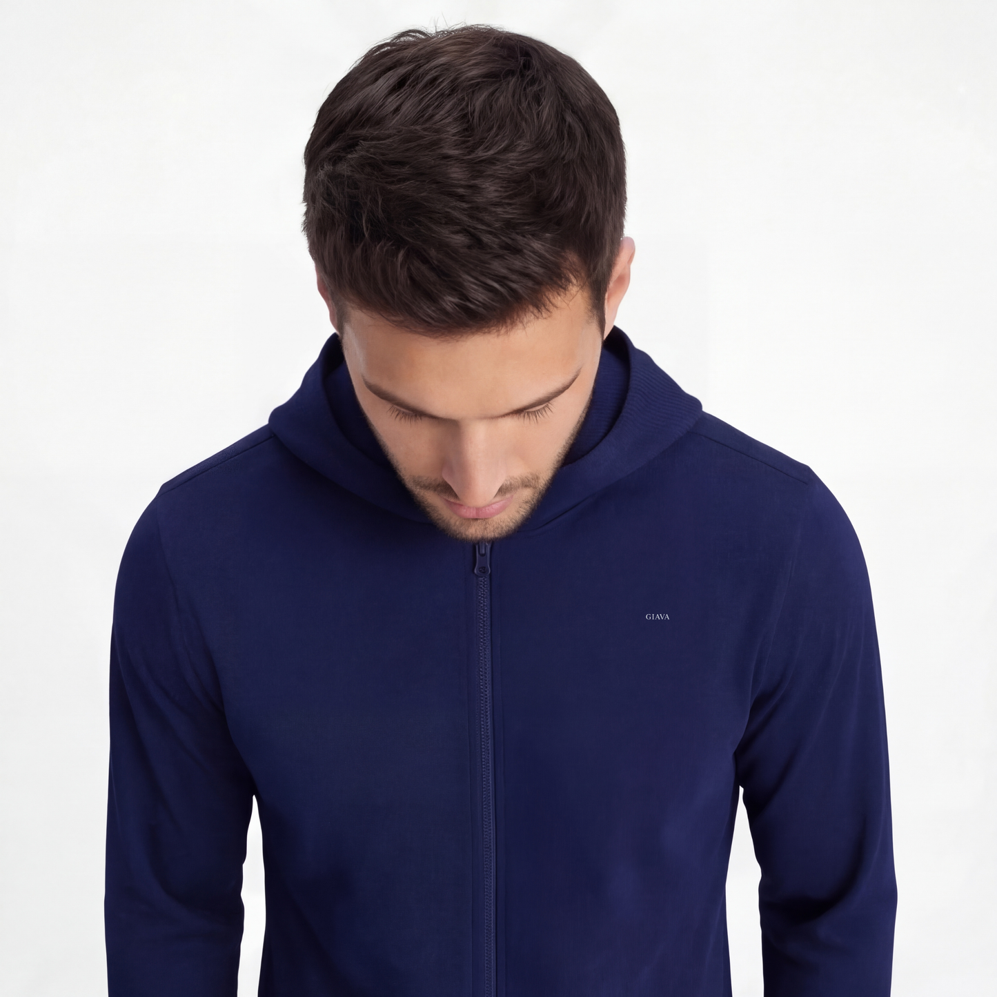 Full Zip Navy Jacket