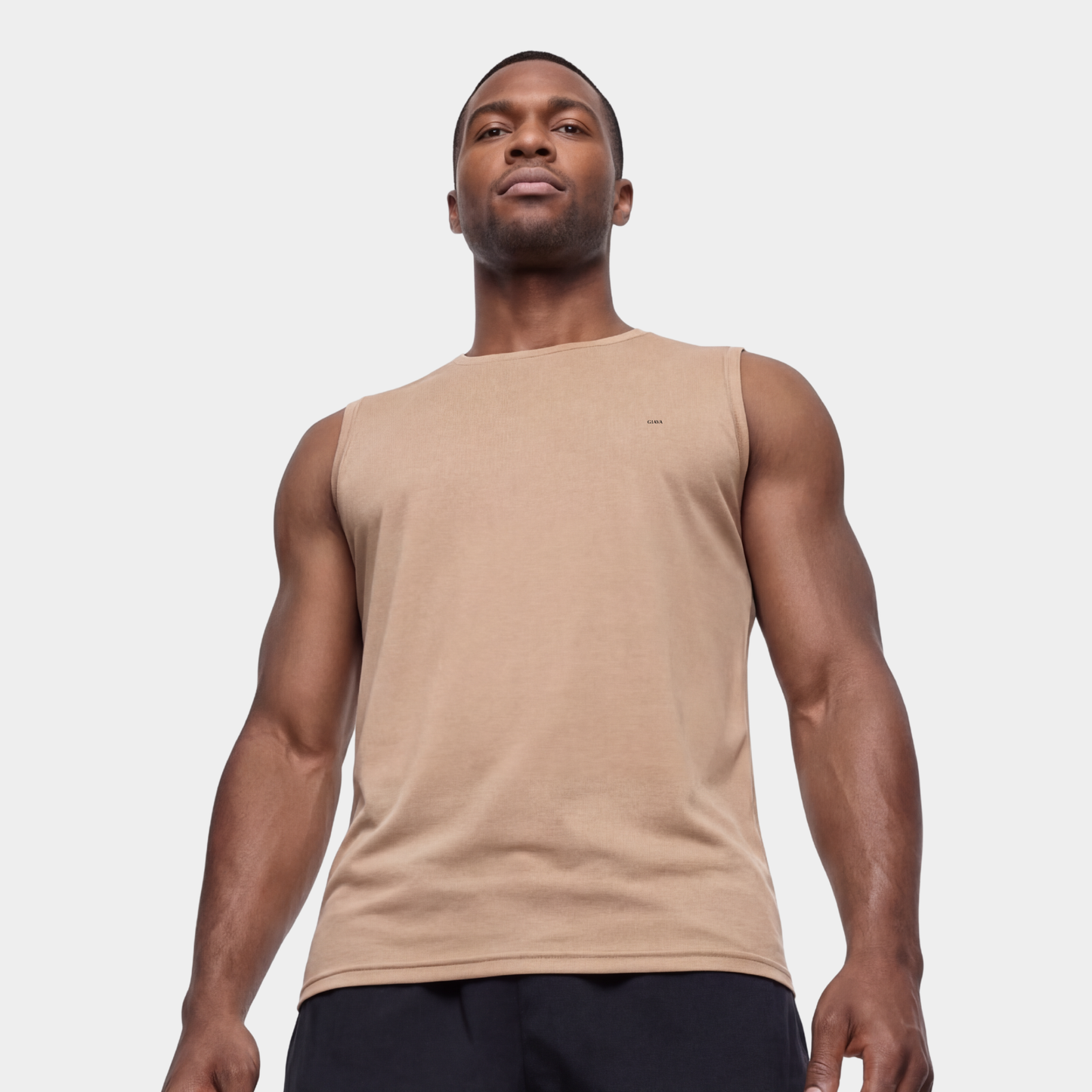 Sand Sleeveless T-shirt