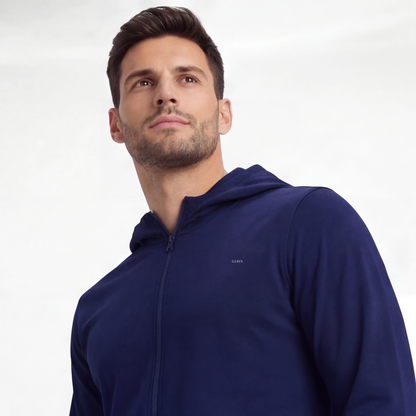 Full Zip Navy Jacket