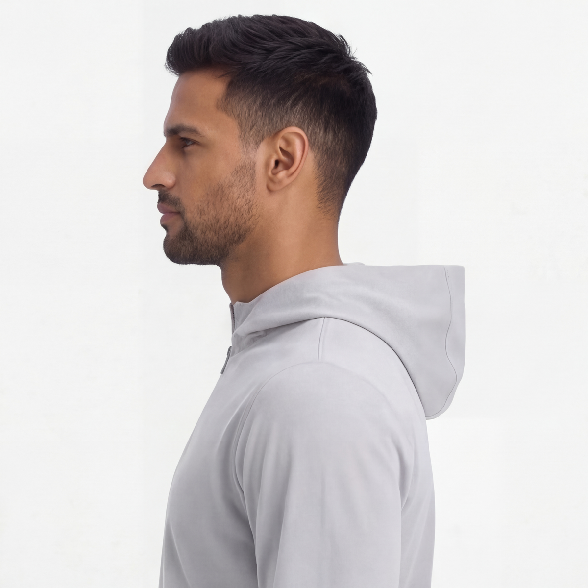Full Zip Grey Jacket