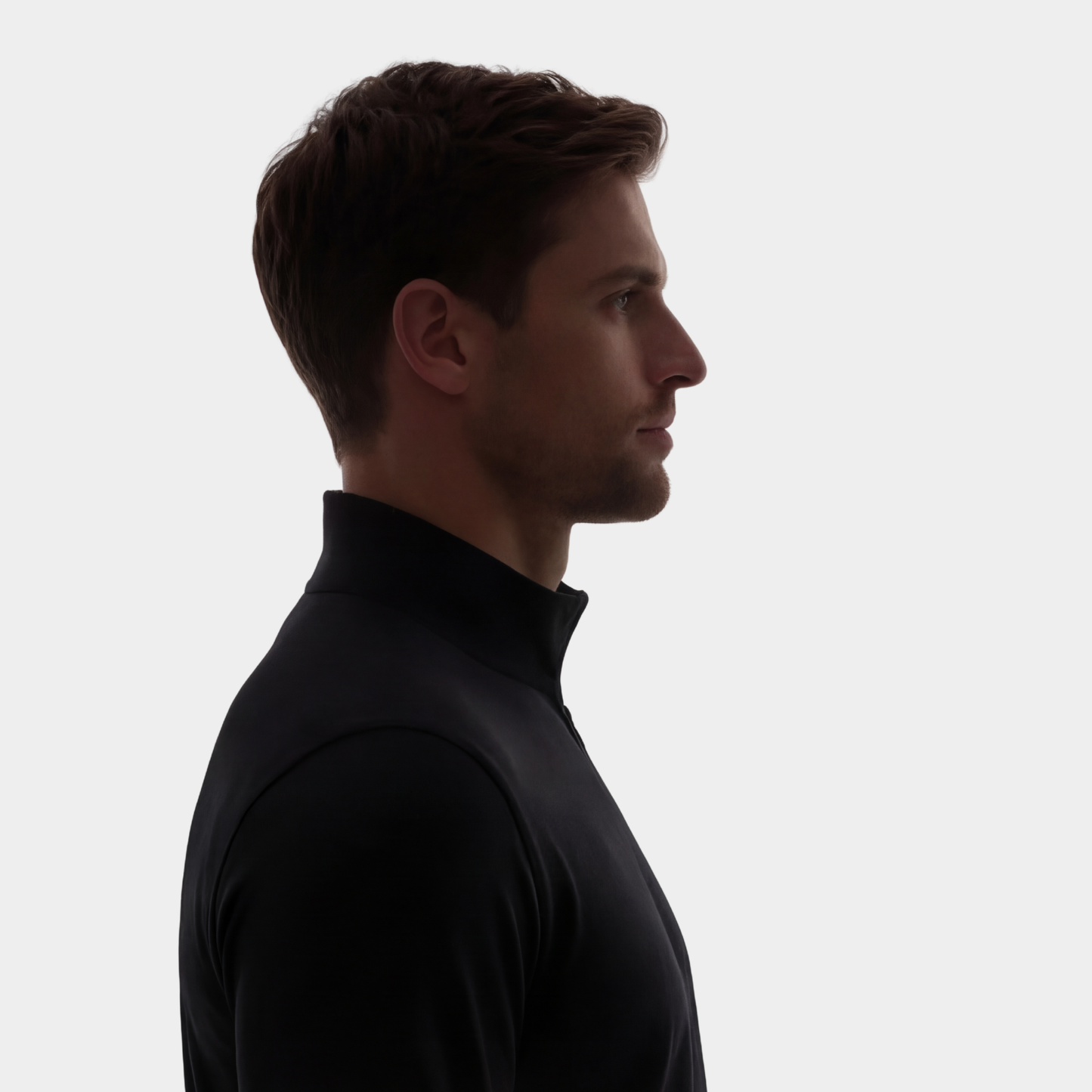 Classic Black 1/4 Zip Up