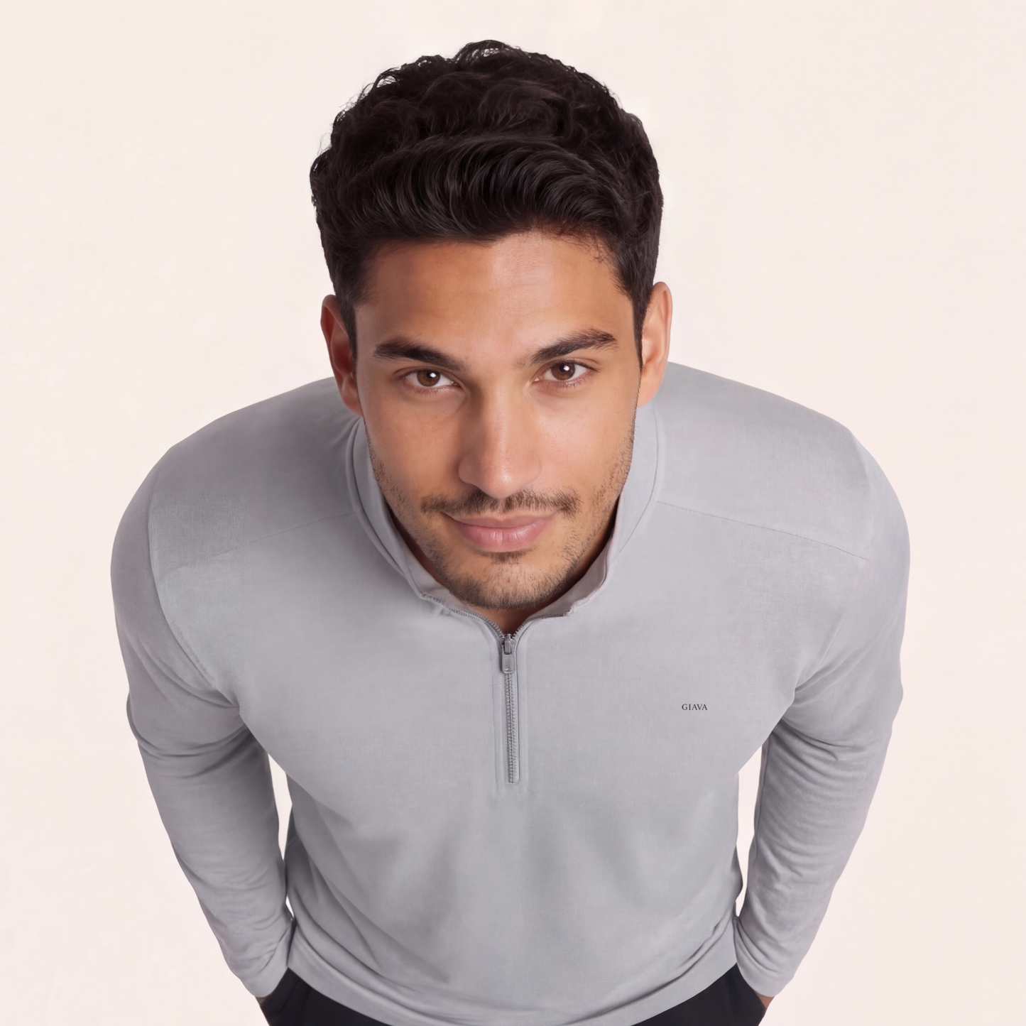 Classic Grey 1/4 Zip Up