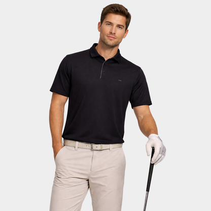 Black Polo Collared T-shirt