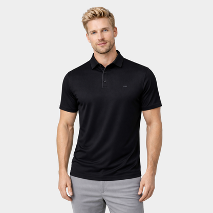 Black Polo Collared T-shirt