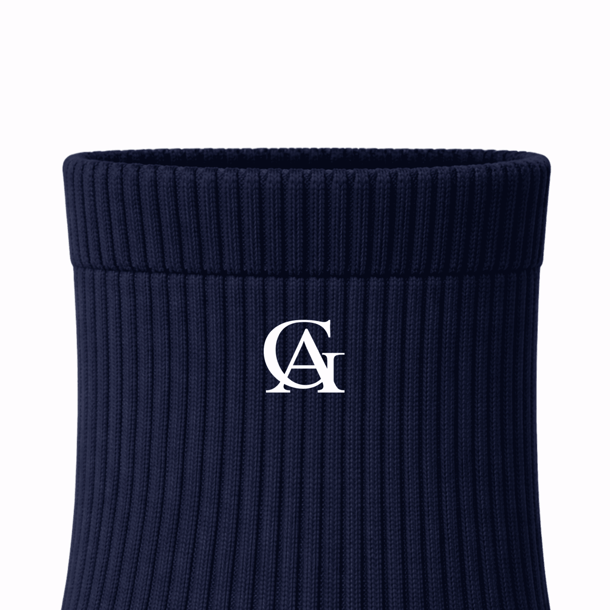 Soft Cotton Navy Ankle Socks