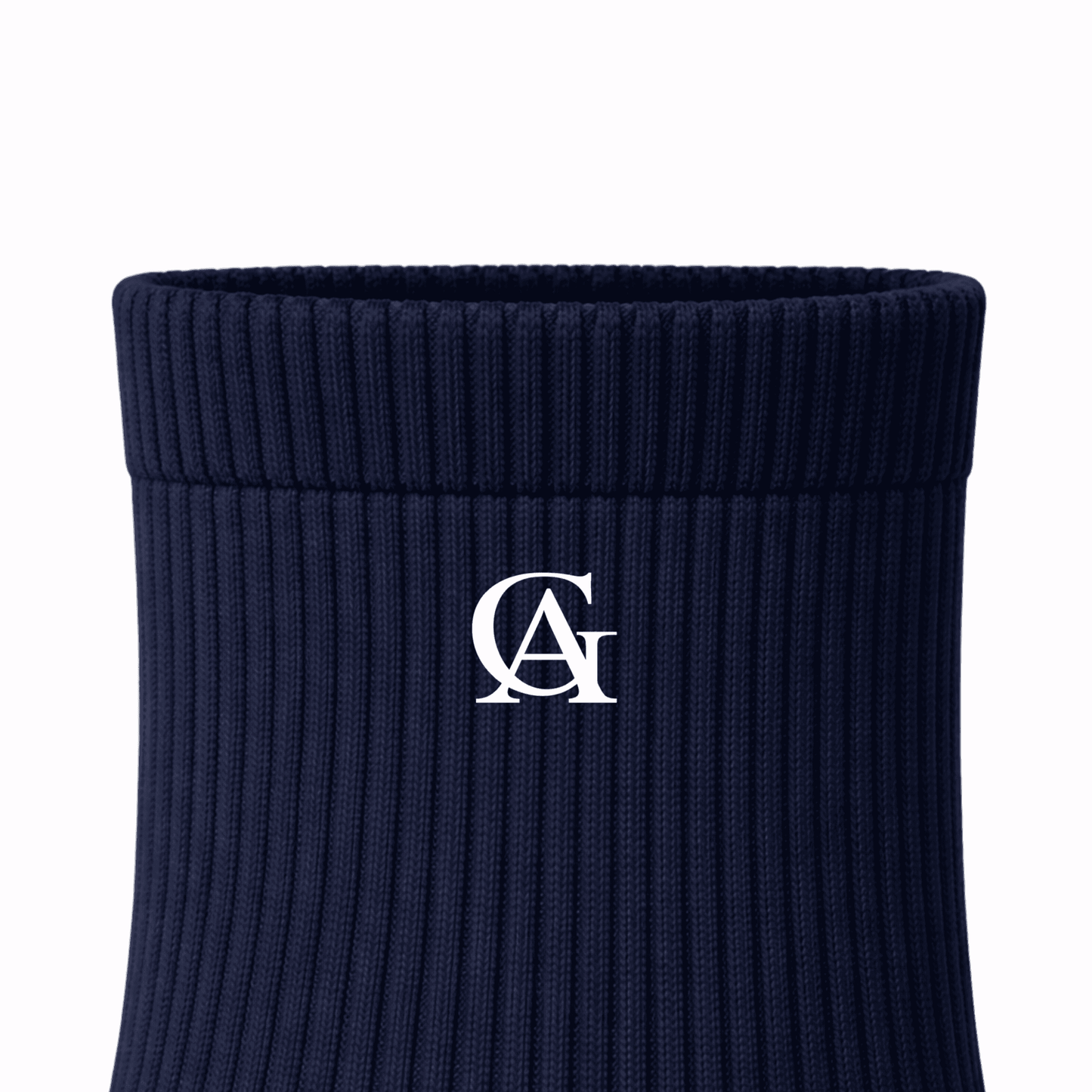 Soft Cotton Navy Ankle Socks